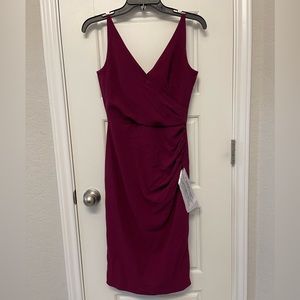 Dress the Population XS cocktail dress. Fits a size zero. Magenta color
